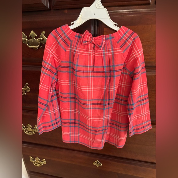 Crewcuts size 6-7 cotton plaid blouse NWT - Picture 3 of 10